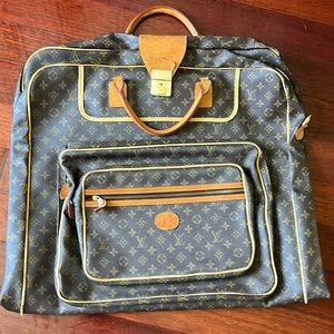 Louis Vuitton Travel Garment Bag with Clasp